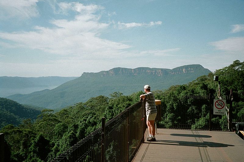 New South Wales    -    Tirsdag d. 13 februar\n\n"Engang s flytter jeg til Australien og s kber jeg det her stykke land !"