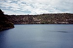 South Australia    -    Sndag d. 18 februar\n\nIgen Blue Lake, denne gang fotograferet fra pumpestationen som vi besgte med guiden Gary.