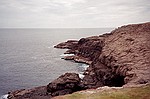 Victoria    -    Mandag d. 19 februar\n\nBlowholes ved Cape Bridgewater.