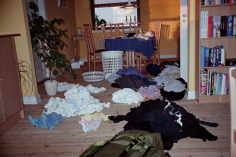Sndag d. 24 februar\n\nHjemme igen - sikke en masse vasketj !!