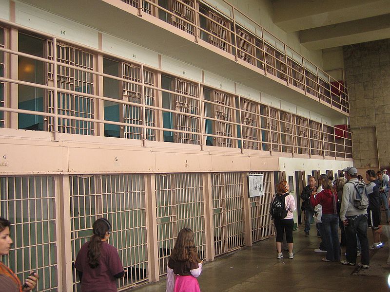 Isolationsafdelingen i Alcatraz