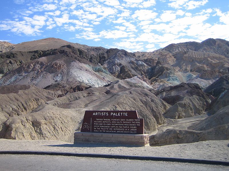 Artist's Drive, Death Valley