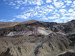 De naturlige mineralforekomster i jorden her gav en hel palette af farver. Meget smukkere i virkeligheden end p billeder.