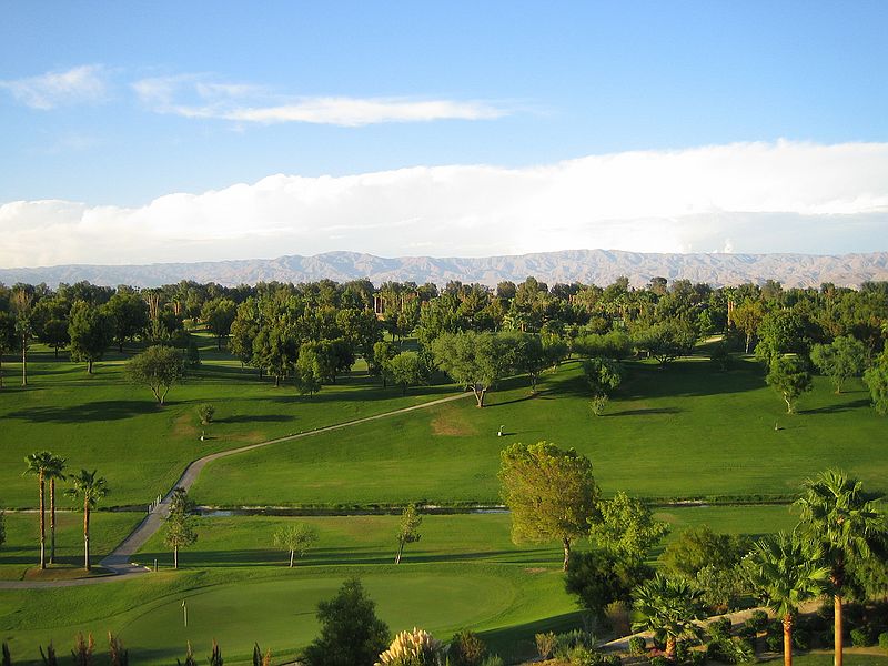 udsigt fra hotelvrelset, Palm Springs