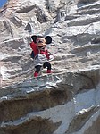 Mickey er kommet lidt lngere op p Matterhorn